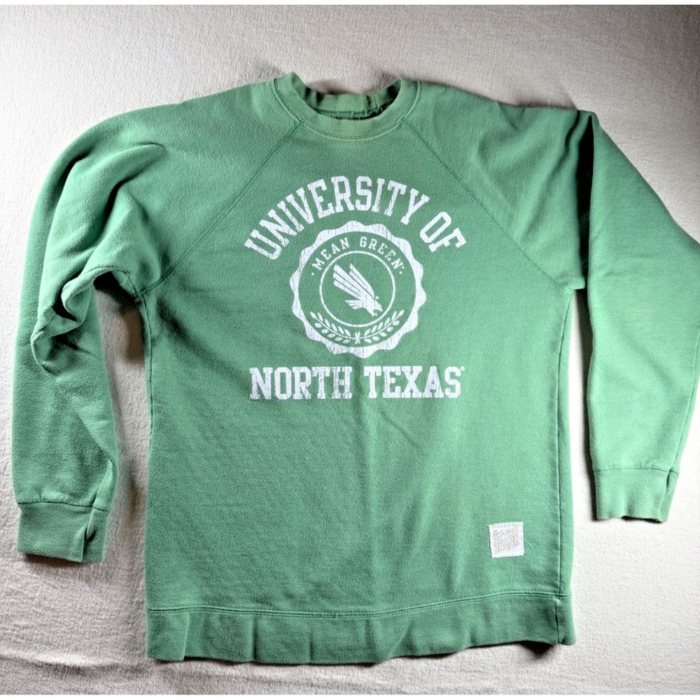 Retro Brand University of North Texas Mean Green Sweatshirt Green Women's M